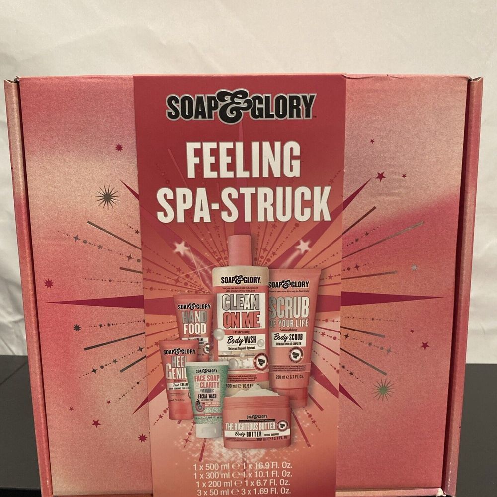SOAP AND GLORY FEELING SPA-STRUCK VALENTINES GIFT‎ SET ❤️